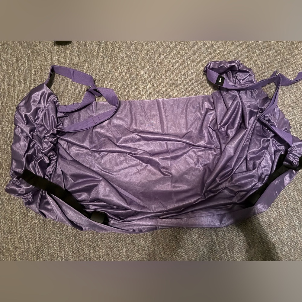 Purple Aerial Yoga Strap Set